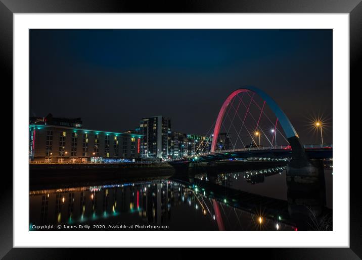 Jamie Framed Mounted Print by James Reilly