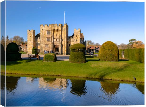 Hever Castle Canvas Print by Dave Williams