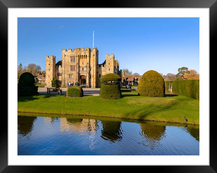 Hever Castle Framed Mounted Print by Dave Williams