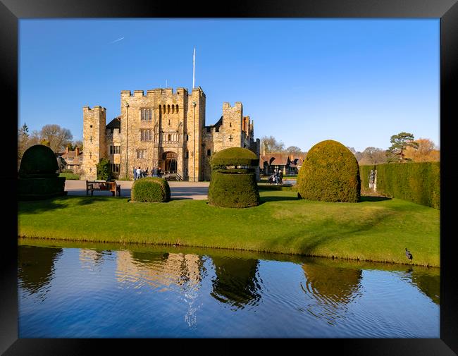 Hever Castle Framed Print by Dave Williams