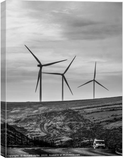 wind power Canvas Print by Richard Perks