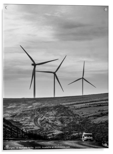 wind power Acrylic by Richard Perks