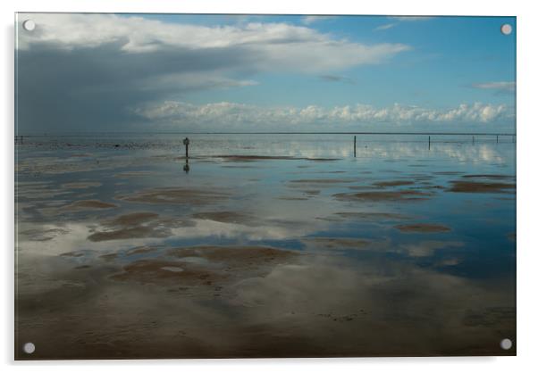 The Wadden Sea Acrylic by Torsten Radtke