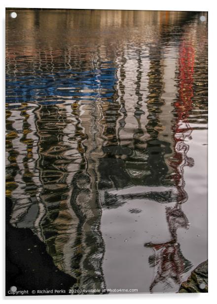 ouse reflection Acrylic by Richard Perks