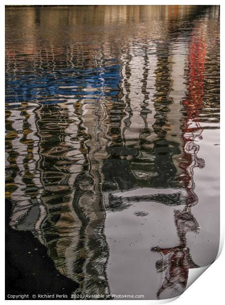 ouse reflection Print by Richard Perks