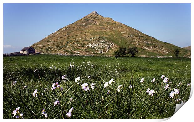 Thorpe Cloud Print by Darren Burroughs