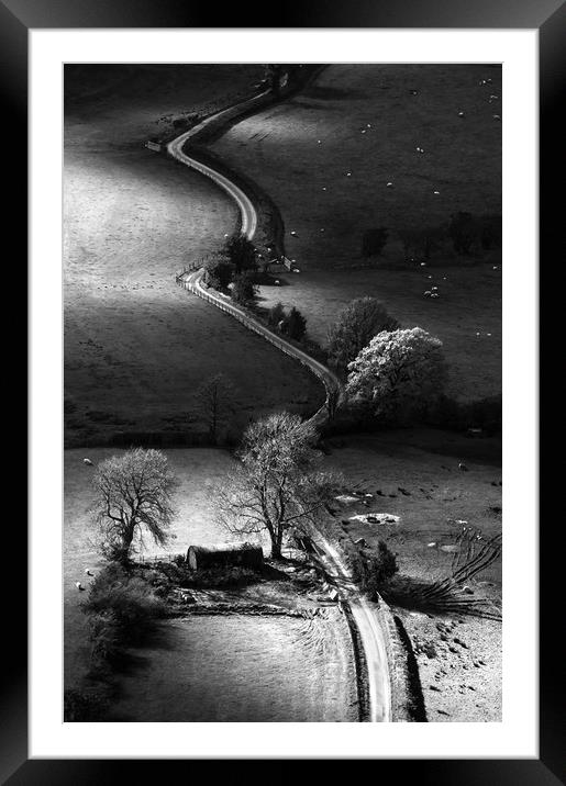 Newlands valley, (Highley Commended LPOTY). Framed Mounted Print by John Finney