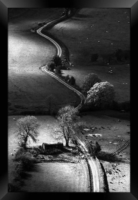  Newlands valley, (Highley Commended LPOTY). Framed Print by John Finney