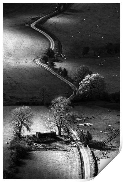  Newlands valley, (Highley Commended LPOTY). Print by John Finney