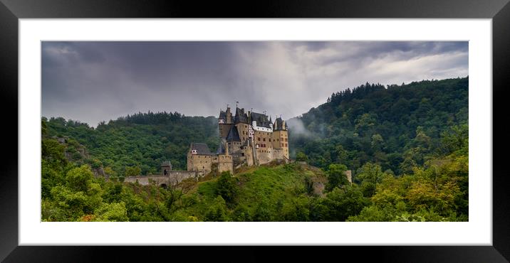 Eltz Castle Panorama Framed Mounted Print by DiFigiano Photography