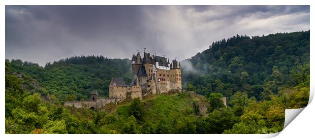 Eltz Castle Panorama Print by DiFigiano Photography