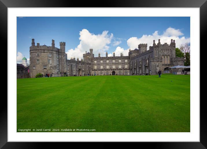 Kilkenny Castle Park - 2 Framed Mounted Print by Jordi Carrio