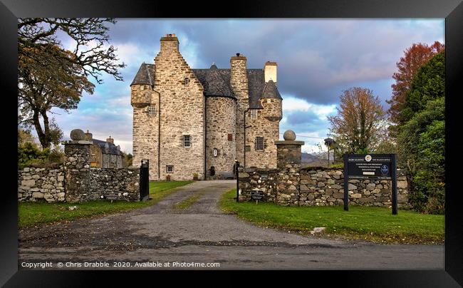 Barcaldine Castle Framed Print by Chris Drabble