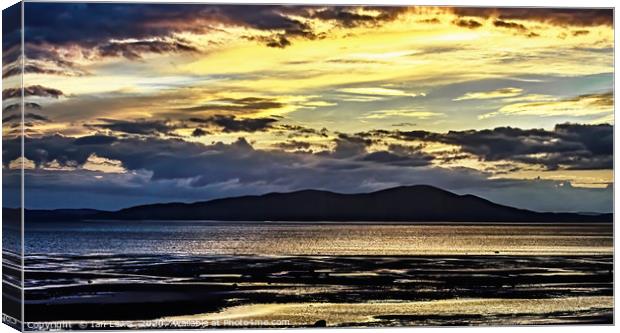 Solway Firth After Stormy Weather Canvas Print by Ian Lewis