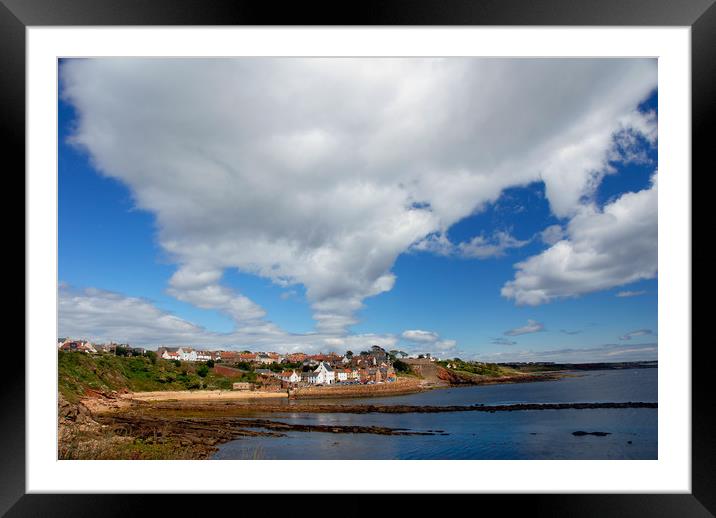 Crail Harbour Framed Mounted Print by Adrian Snowball