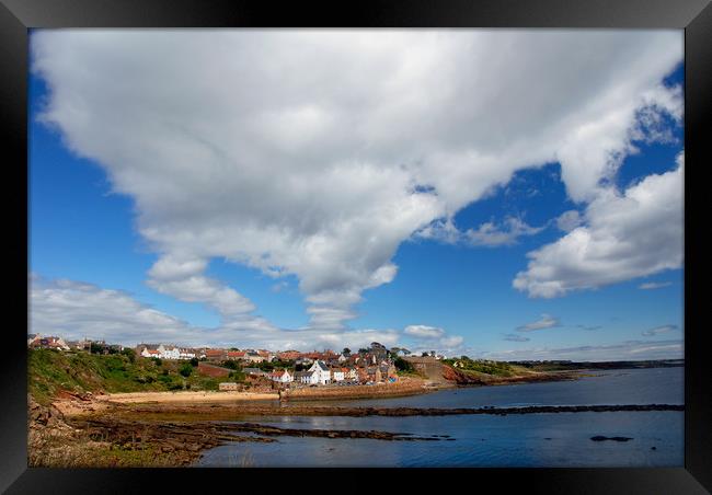 Crail Harbour Framed Print by Adrian Snowball