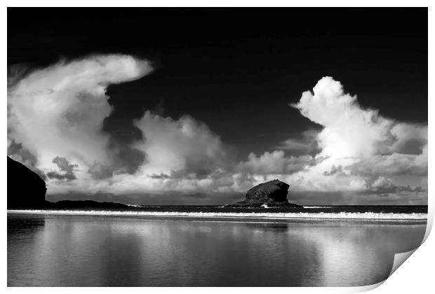 portreath cornwall Print by Kevin Britland