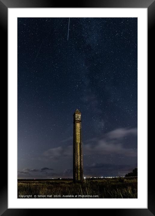 Stars and Rampside Needle. Framed Mounted Print by Simon Hall