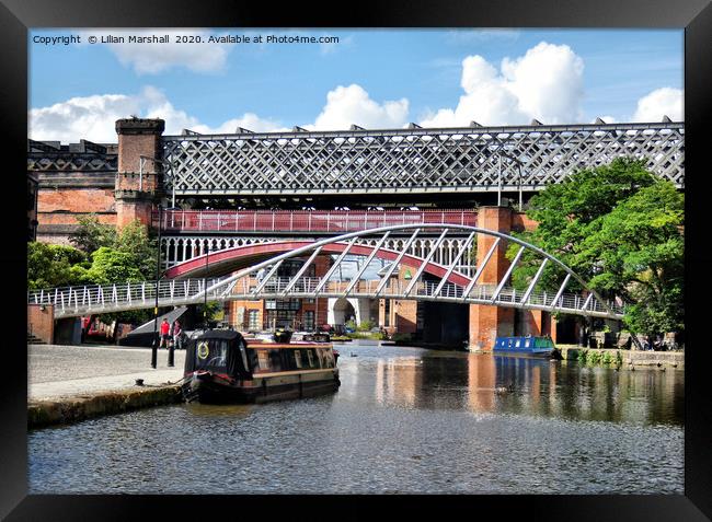 Castlefields Manchester Framed Print by Lilian Marshall