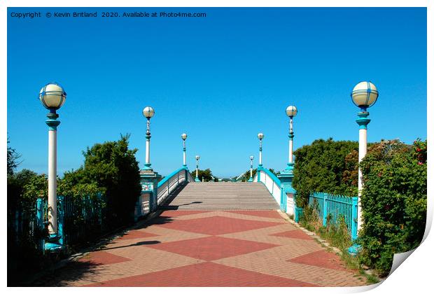 venitian bridge southport Print by Kevin Britland