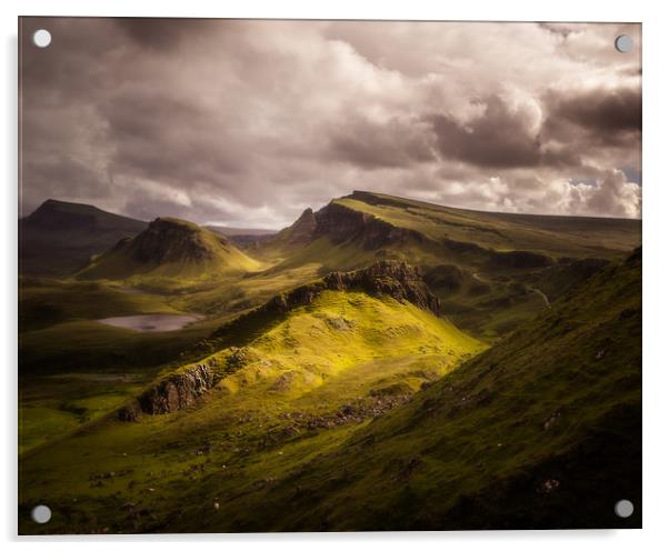 Classic view from the Quiraing Acrylic by Kevin Ainslie