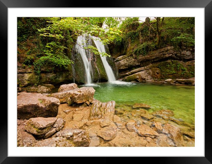 Approaching Janet's Foss Framed Mounted Print by David McCulloch
