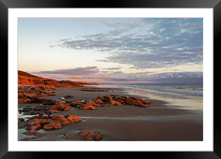 Ogmore on sea Framed Mounted Print by Jenny Hibbert