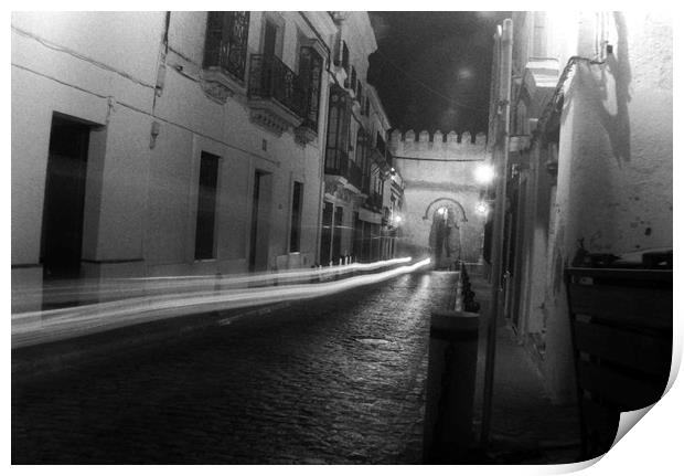 This is just lomography. Print by Jose Manuel Espigares Garc