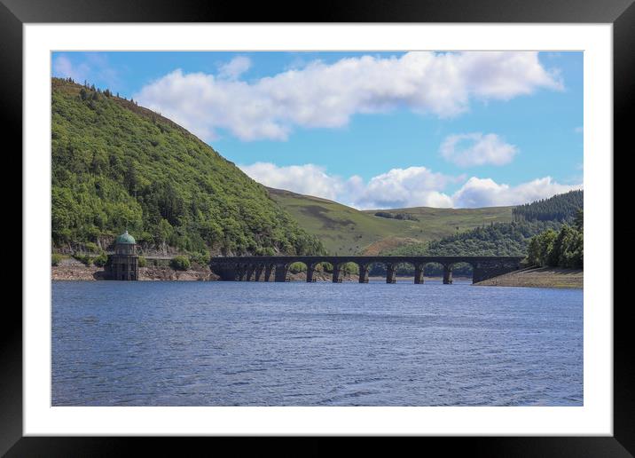 Majestic View of Elan Valley Framed Mounted Print by Simon Marlow