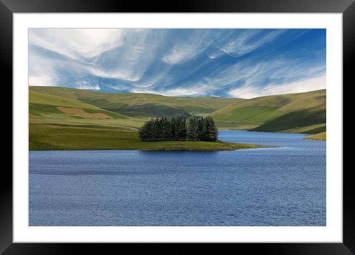 Majestic Black Mountains Framed Mounted Print by Simon Marlow