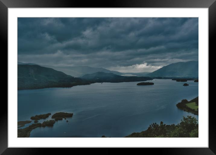 Surprise View, The Lake District  Framed Mounted Print by Nathalie Naylor