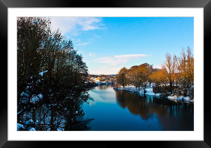 River Taff, Wales Framed Mounted Print by Jonathan Callaghan