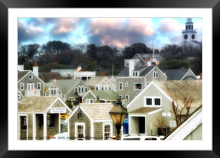 Nantucket At Rest Framed Mounted Print by Jack Torcello