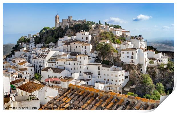 Casares  by day. Print by Chris North