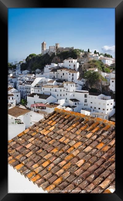 Casares View by day. Framed Print by Chris North