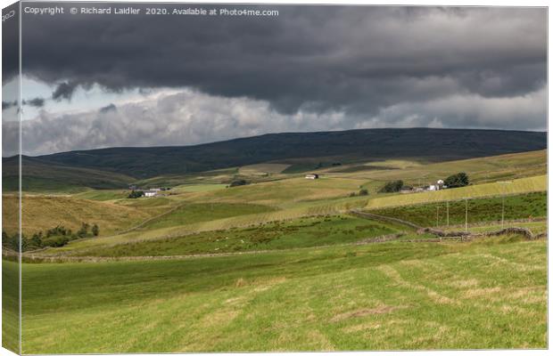 Harwood, Upper Teesdale Farms Canvas Print by Richard Laidler