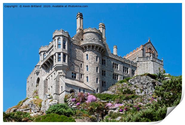 st michaels mount cornwall  Print by Kevin Britland
