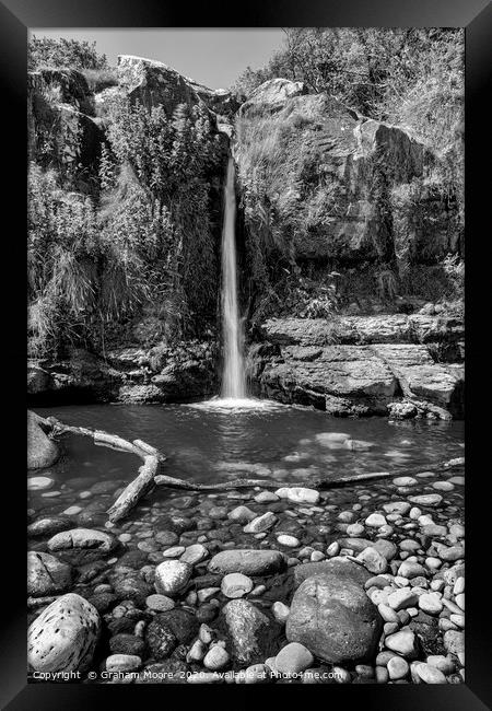 Hayburn Wyke  Framed Print by Graham Moore