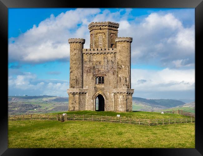 Paxton's Tower Folly,  Carmarthenshire. Framed Print by Colin Allen