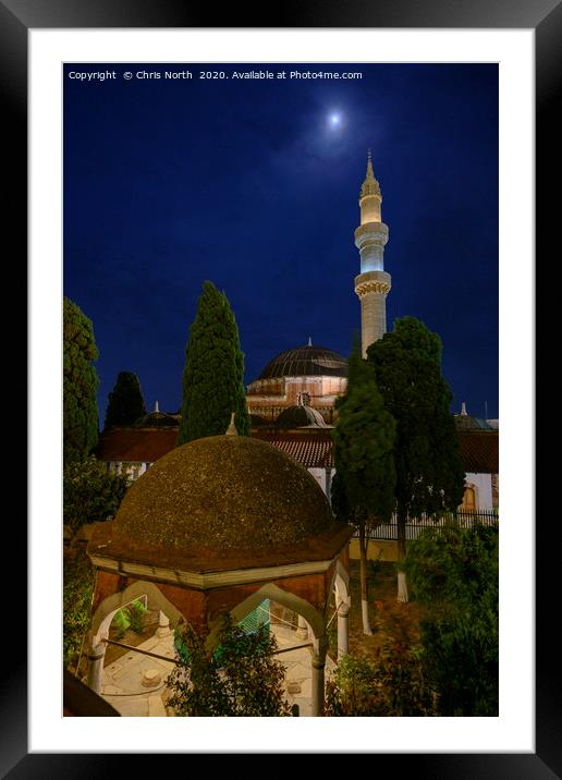 Suleymaniye Mosque Framed Mounted Print by Chris North