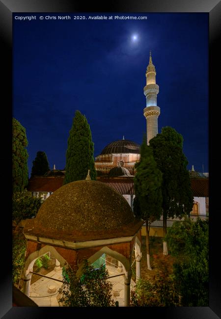 Suleymaniye Mosque Framed Print by Chris North