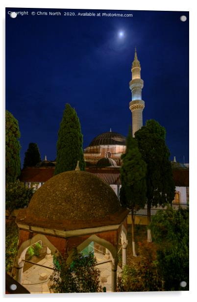 Suleymaniye Mosque Acrylic by Chris North