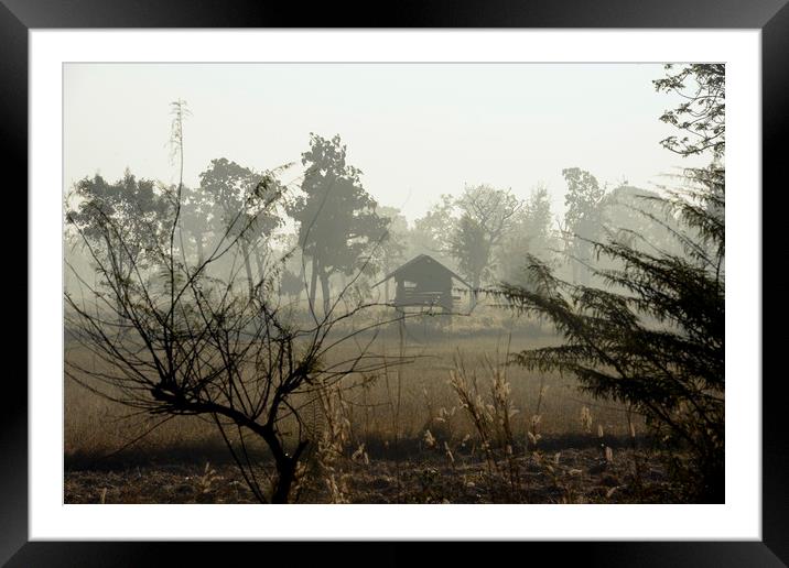 ASIA THAILAND ISAN AMNAT CHAROEN Framed Mounted Print by urs flueeler