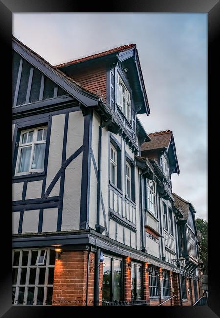 Horning Swan Inn, Norfolk Broads Framed Print by Chris Yaxley