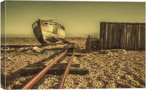 Abandoned Canvas Print by Alistair Duncombe