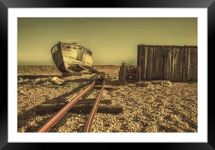 Abandoned Framed Mounted Print by Alistair Duncombe