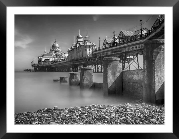 The Pier  Framed Mounted Print by Alistair Duncombe