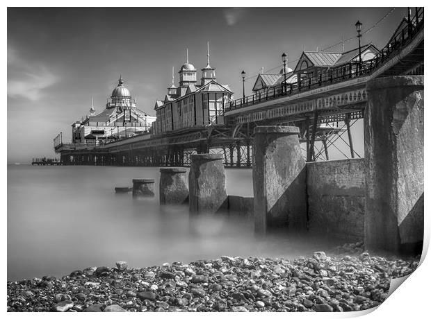 The Pier  Print by Alistair Duncombe