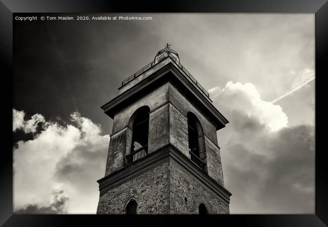 Church Tower I Framed Print by Tom Maslen