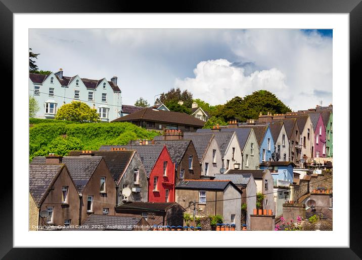 Visit to the town of Cobh, Ireland-1 Framed Mounted Print by Jordi Carrio